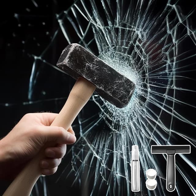 Thumbnail 6 de Qualsen Film fenêtre anti regard électrostatique dépoli scintillant 44,3 cm x 200 cm