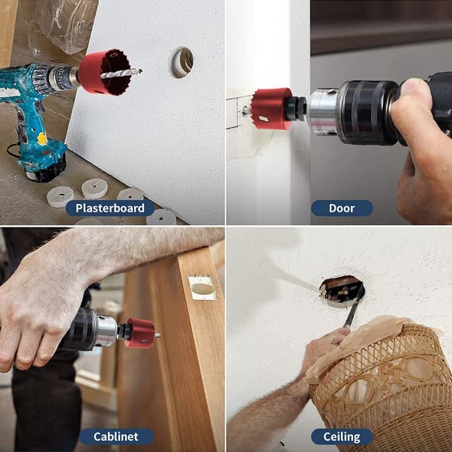 Detalle 2 de LAIWEI 6.5 Inch (165mm) Hole Saw with A2 Heavy Duty Arbor for Thin Sheet Metal