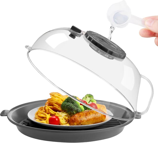 Imagen de Microwave Splatter Cover Lid 10.2 Inch en OfertitasTOP