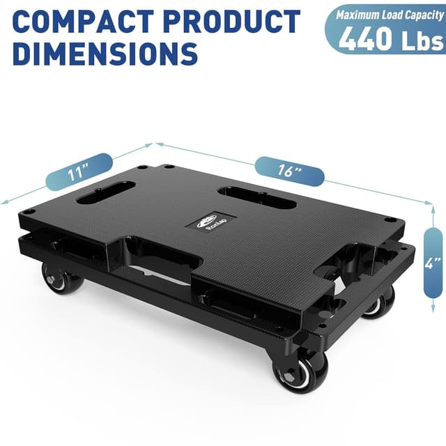 Thumbnail 2 de Ronlap Möbelroller 2er Tragkraft 400 kg