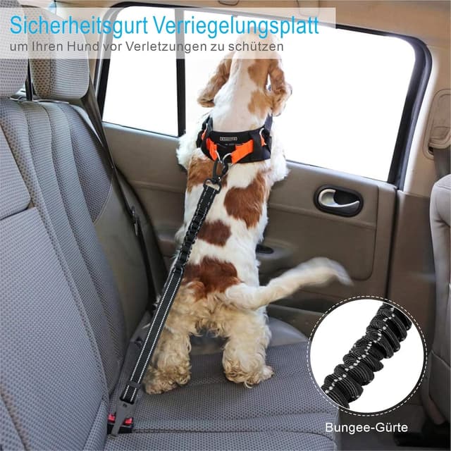 Detalle 2 de EASERIA Hunde Sicherheitsgurt 53-72-91 cm