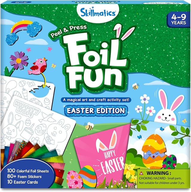 Imagen de Skillmatics Foil Fun Easter Cards for kids age 4 en OfertitasTOP