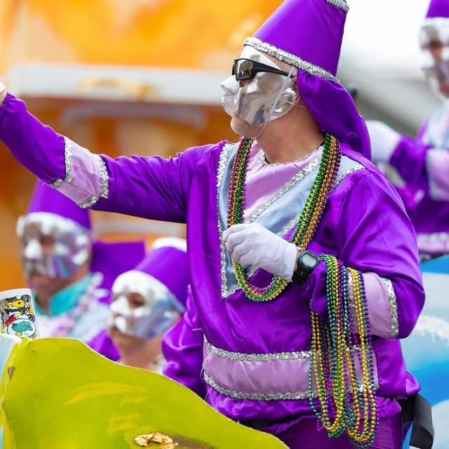 Thumbnail 5 de Huskein 33" Mardi Gras Beads 120PCS 🎭