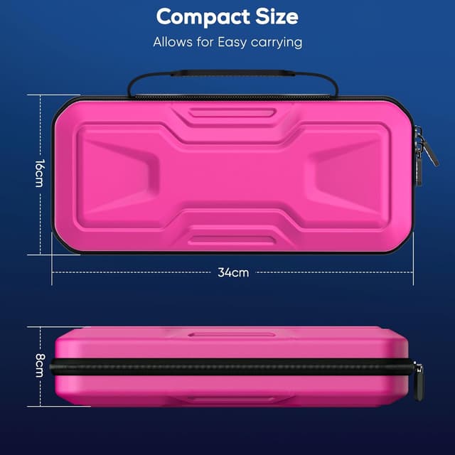 Detalle de FYOUNG Étui de protection rigide pour PlayStation Portal, EVA et flanelle douce