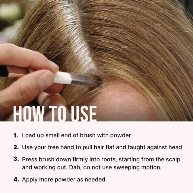 Detalle 2 de Root Cover Up Medium Brown Powder