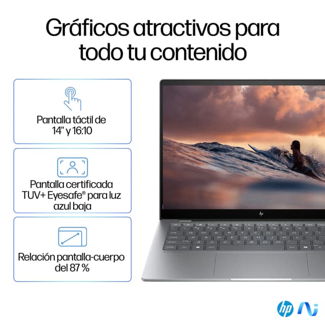 Thumbnail 5 de HP OmniBook X 14-fe0011ns portátil 14" 32GB