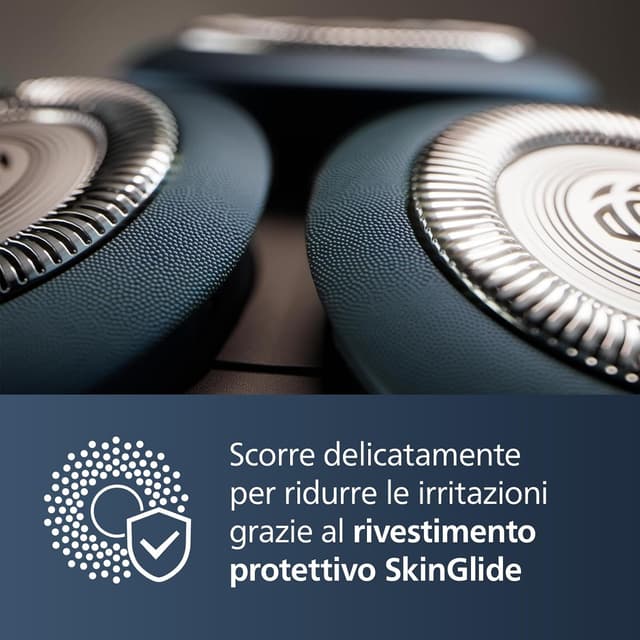 Detalle 2 de Philips Shaver 5000X X5004/00: rasoio elettrico Wet & Dry con Skin Protect e testina 360°