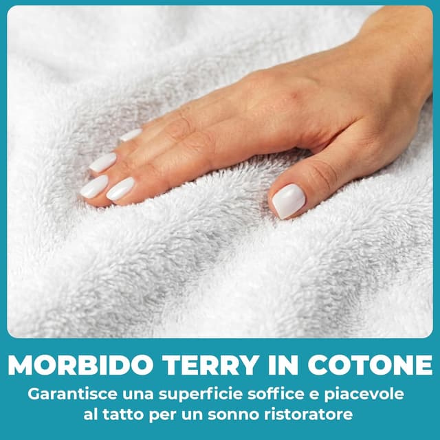 Thumbnail 3 de Kinderkraft UNO Coprimaterasso impermeabile 50x83 cm per culle 🎀