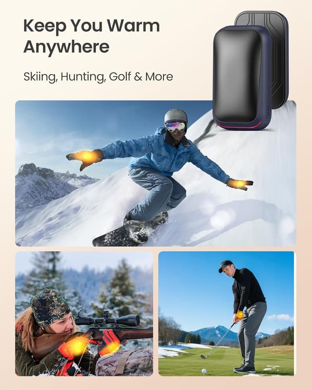 Detalle de Gaiatop Magnetic hand warmers 2-pack