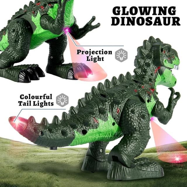 Thumbnail 1 de TOEY PLAY Walking T‑Rex toy 1 roar