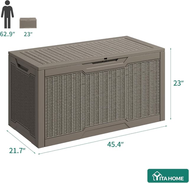 Thumbnail 4 de YITAHOME 380L Baule Esterno Resina