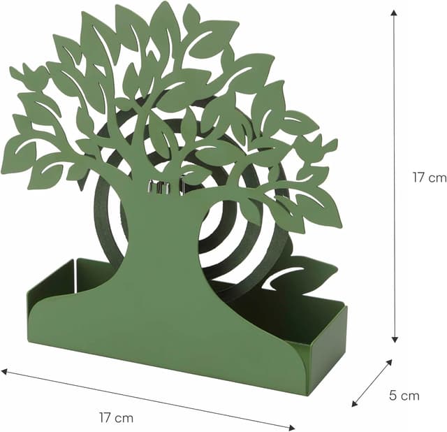 Detalle de Porta zampirone Albero Verde 17x5x17,5