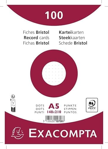 Thumbnail 2 de Exacompta 10708E Fichas en película 148×210 mm
