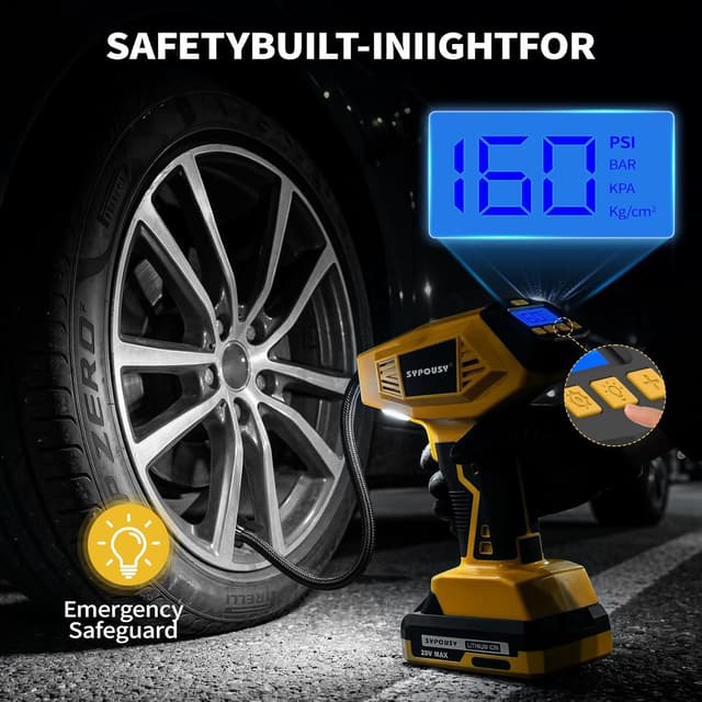 Thumbnail 5 de Tire Inflator Portable 160 PSI