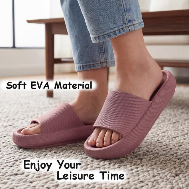 Detalle de Donpapa ciabatte da casa estive “Nuvola” in EVA, antiscivolo per piscina e doccia