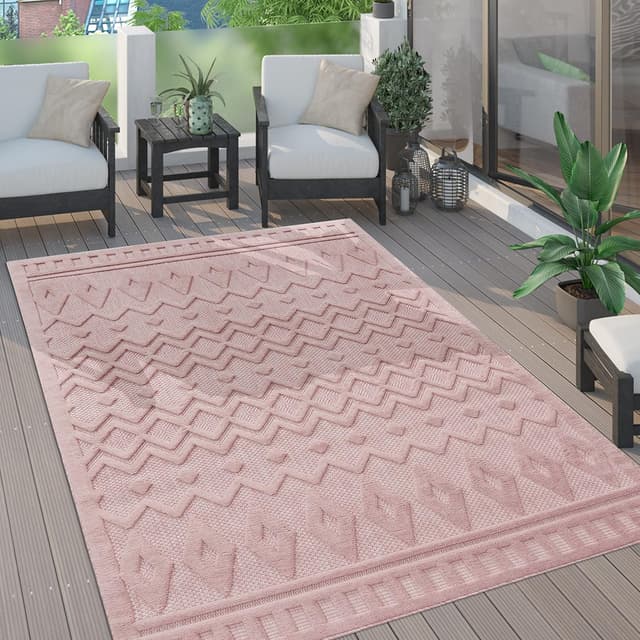 Thumbnail 6 de Paco Home Outdoor Teppich 120x160 cm 🏡