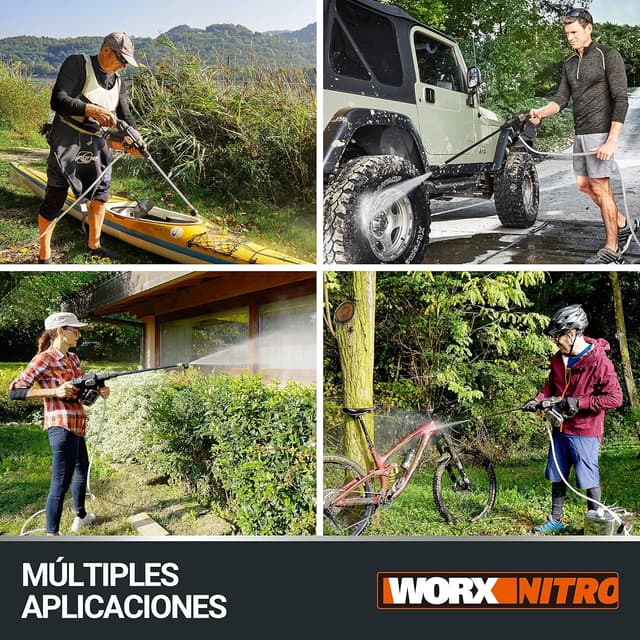 Thumbnail 7 de WORX Hydroshot 20V MÁX | Hidrolimpiadora portátil para limpieza 🚿