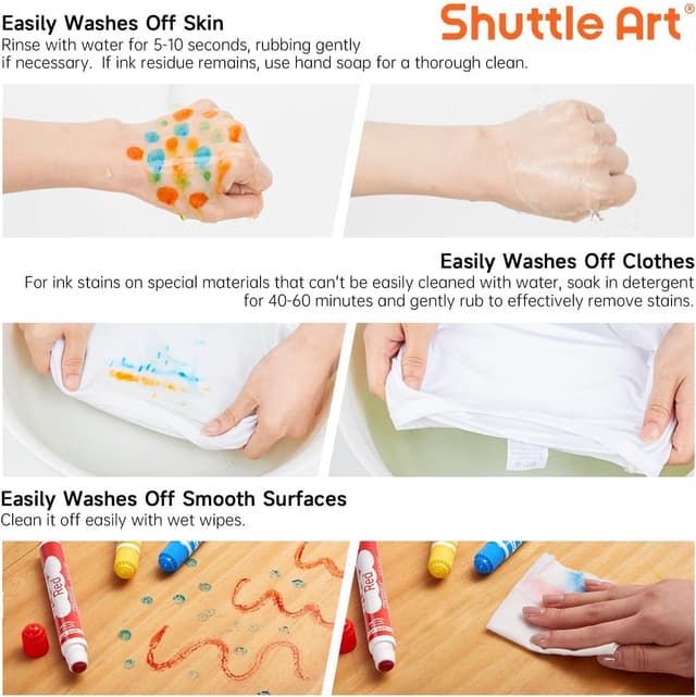 Thumbnail 5 de Shuttle Art Dot Markers 10 Colors