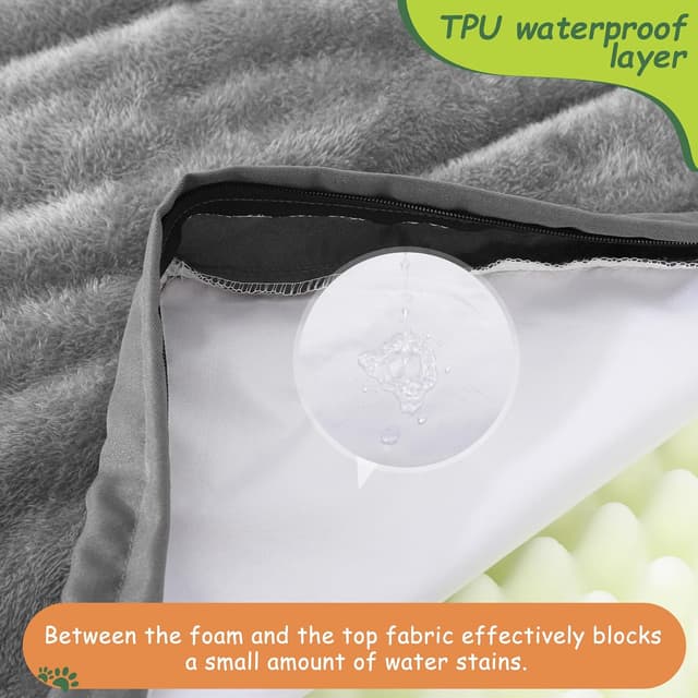 Thumbnail 5 de KSIIA XXL Orthopedic Dog Bed 111x81x9 cm