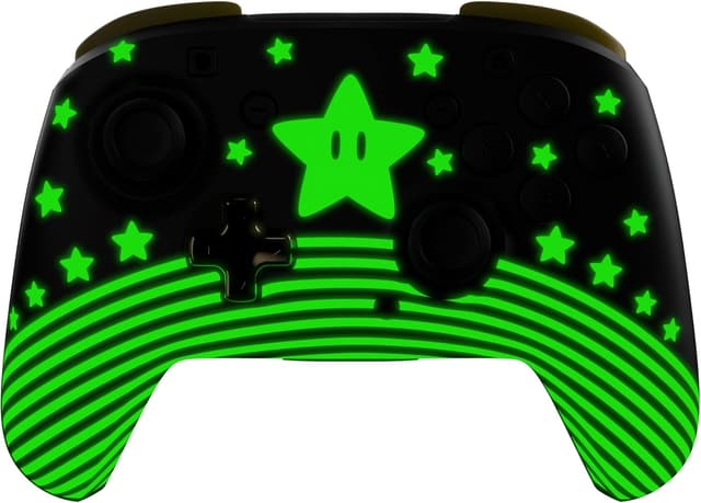Detalle de Turtle Beach Rematch Super Mario Star Controller wireless per Nintendo Switch