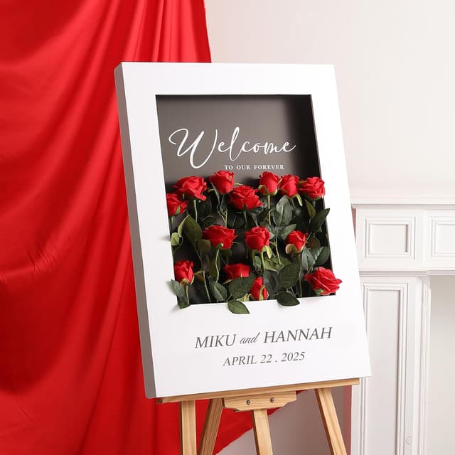 Thumbnail 3 de Hawesome 12PCS Artificial Roses Bouquet for Wedding ⌘