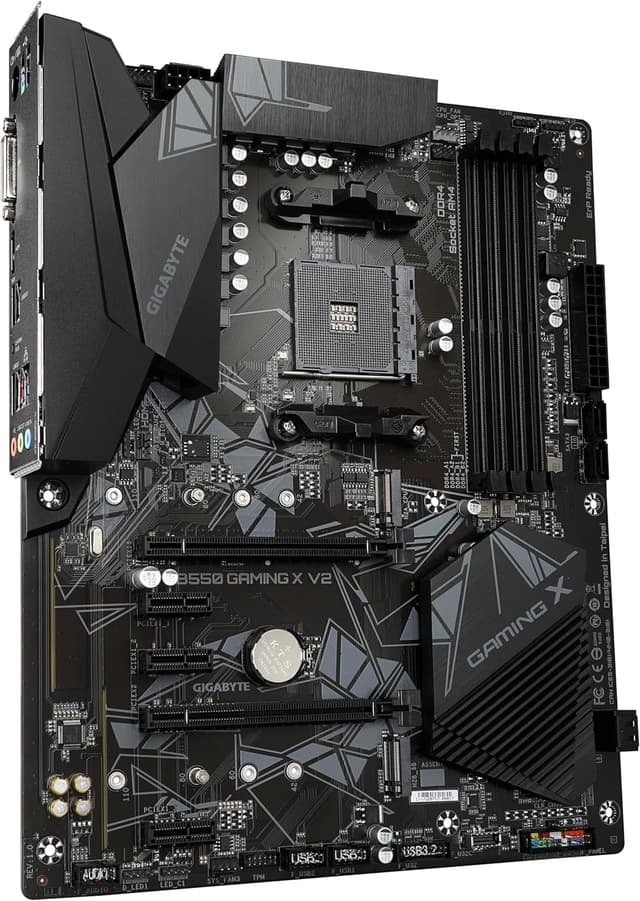 Detalle de Gigabyte B550 Gaming X V2 scheda madre DDR4