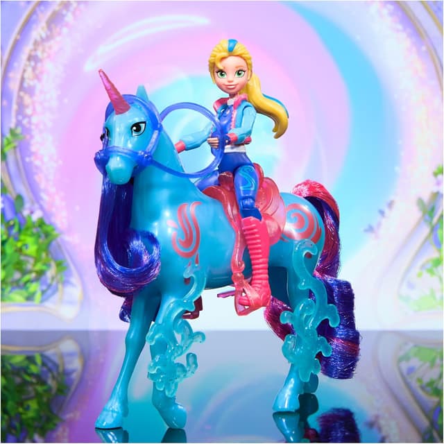 Thumbnail 6 de Unicorn Academy Isabel & River Power of Friendship Set with Translucent Saddle and 2 Power Accessories