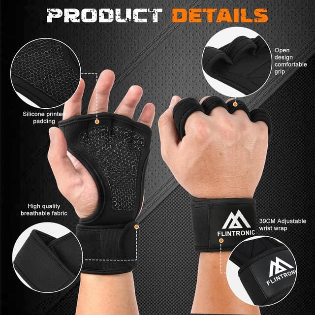 Detalle 1 de Flintronic Gants d'entraînement Ouverts