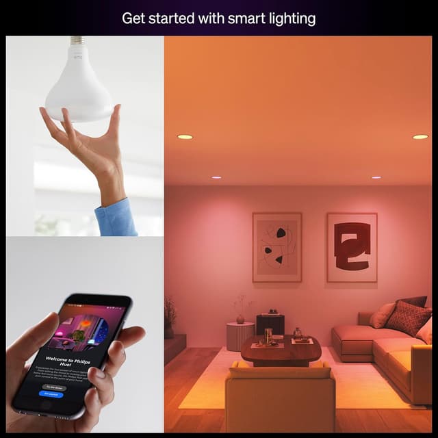 Thumbnail 1 de Philips Hue Essential BR30 Smart Bulb 650 lm