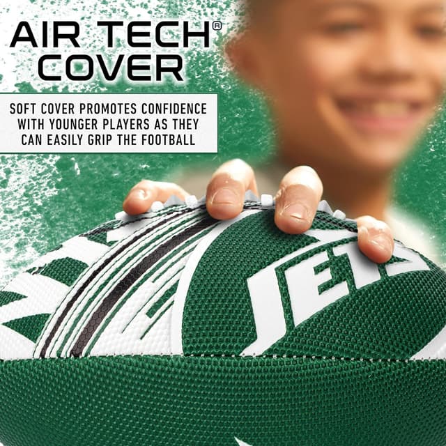 Detalle 2 de Franklin Sports NFL Team Mini Footballs (Youth 8.5") + Air Pump Set