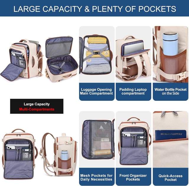 Thumbnail 2 de Reiserucksack Damen 24L 40x30x20