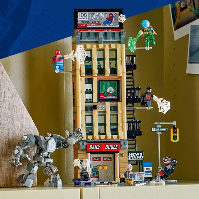 Thumbnail 4 de LEGO Marvel Spider-Man Daily Bugle Building 76342