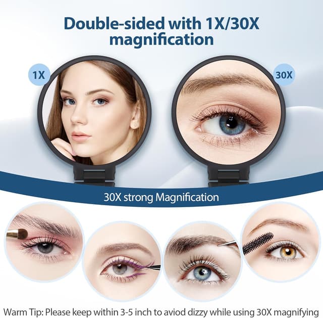 Detalle 2 de B Beauty Planet 30X Magnifying Mirror