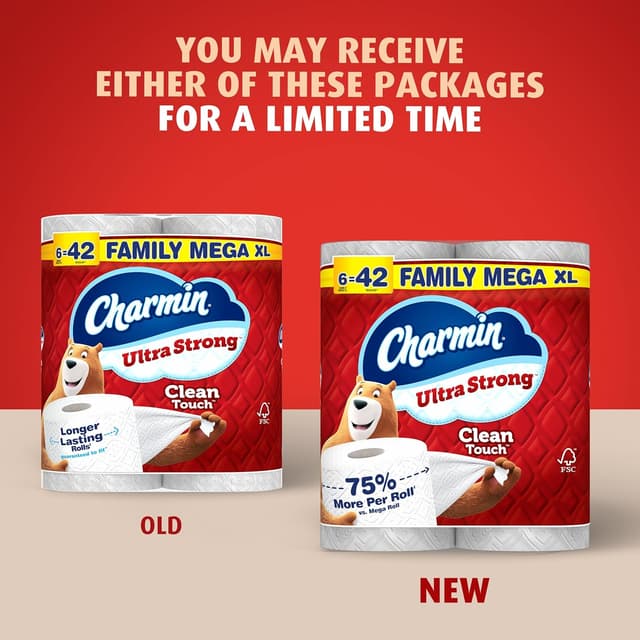 Detalle de Charmin Ultra Strong Clean Touch 18 Rolls
