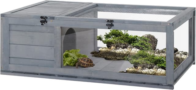 Imagen de PawHut Casa Tortugas 91x60,5x32 cm en OfertitasTOP