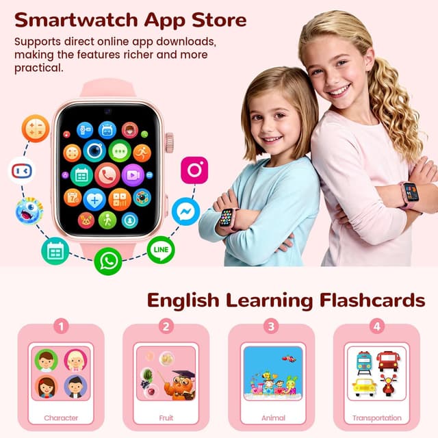 Thumbnail 5 de Montre connectée 4G Enfant Appels Vidéo 📱