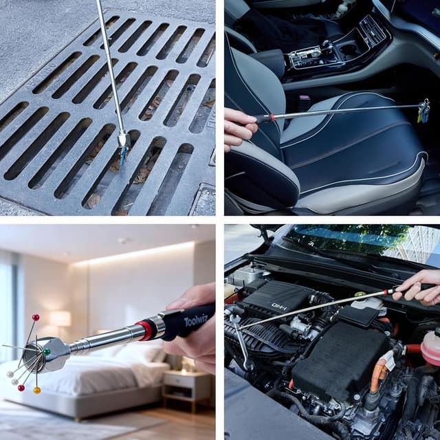 Thumbnail 6 de Teleskop-Magnetheber bis 7,2 kg (16 lb) – ausziehbarer Stab-Magnet, 80 cm