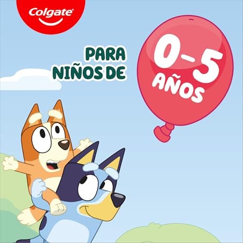 Detalle 2 de Colgate Kids Bluey Pasta Sabor Fresa 50 ml Pack 12 🪥