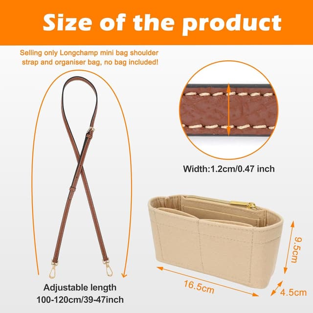 Thumbnail 4 de GADITIEK Strap for Longchamp Bag