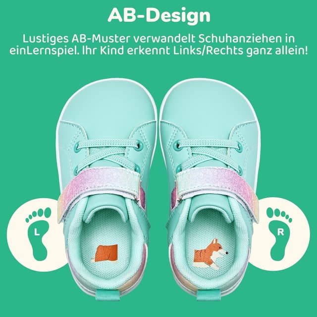 Detalle 2 de IceUnicorn Barfußschuhe für Kinder, rutschfest