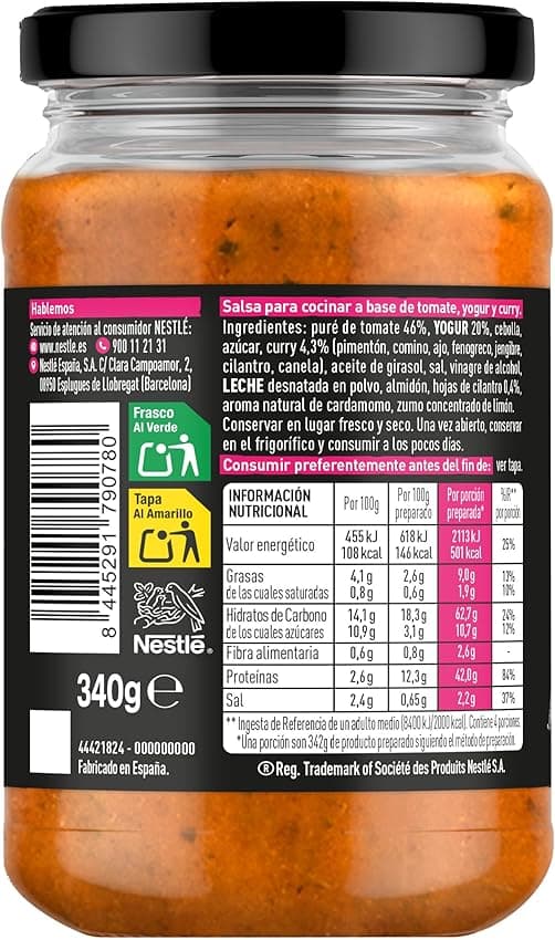 Thumbnail 1 de Maggi Salsa Asiática Tikka Masala 6 x 340 g