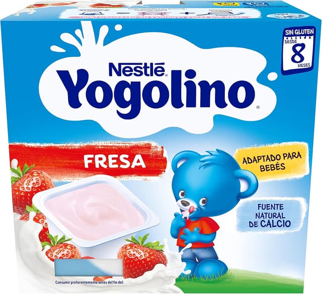 Thumbnail 1 de Nestlé Yogolino Fresa 🍓 Pack 6 a partir de 8 meses