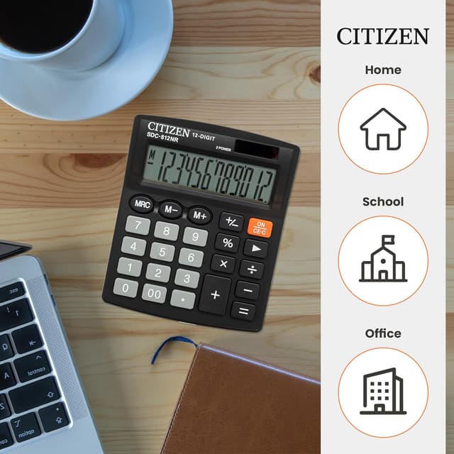 Thumbnail 6 de Citizen Desk Calculator with large display