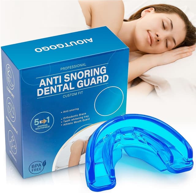 Imagen de Snoring Aids Anti Snoring Mouthpiece — Soft Stopper 😷 en OfertitasTOP