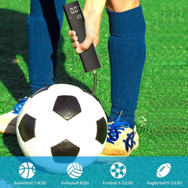 Detalle 2 de Smart Air Pump Electric Ball Pump 2-pin LCD