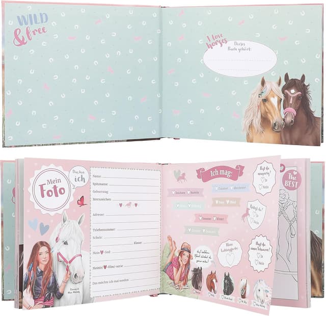 Thumbnail 2 de Depeche 13197 Miss Melody Freundebuch 1