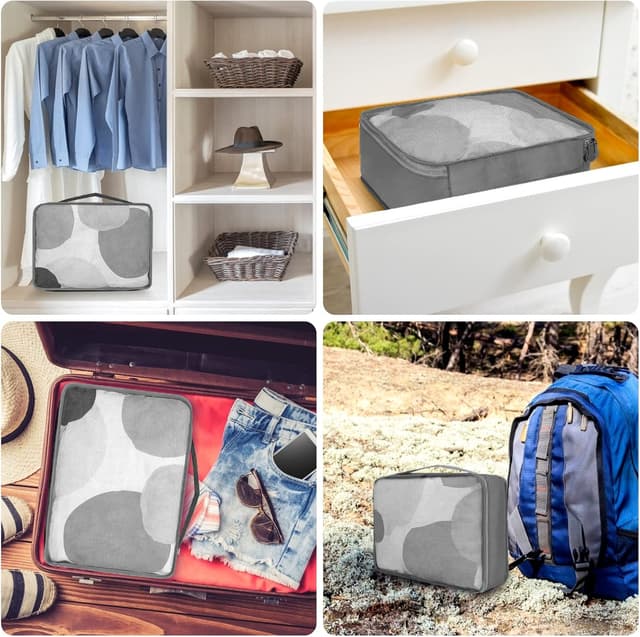 Thumbnail 6 de Großes Koffer-Organizer Set 12-teilig Reise-Organizer