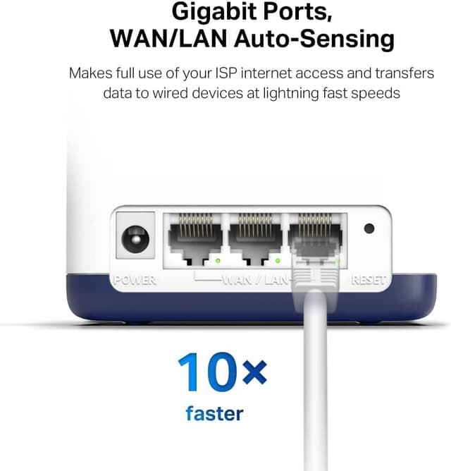 Thumbnail 3 de MERCUSYS Halo H50G mesh WiFi extender 3-pack