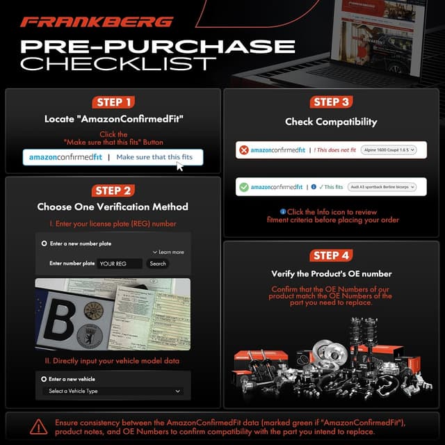 Thumbnail 1 de Frankberg 2x bonnet gas struts for 1 Series E87 2003–2012