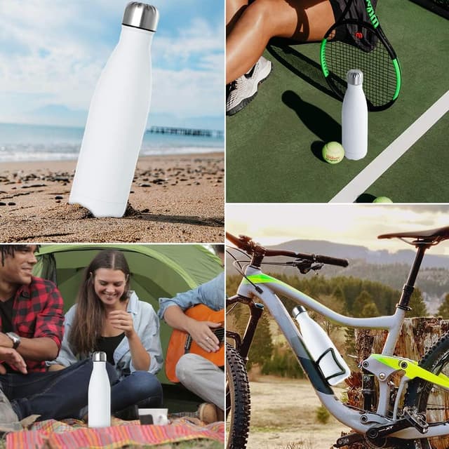 Thumbnail 6 de GeeRic doppelwandige Edelstahl-Trinkflasche 750 ml – kühl & warm, auslaufsicher, ohne BPA